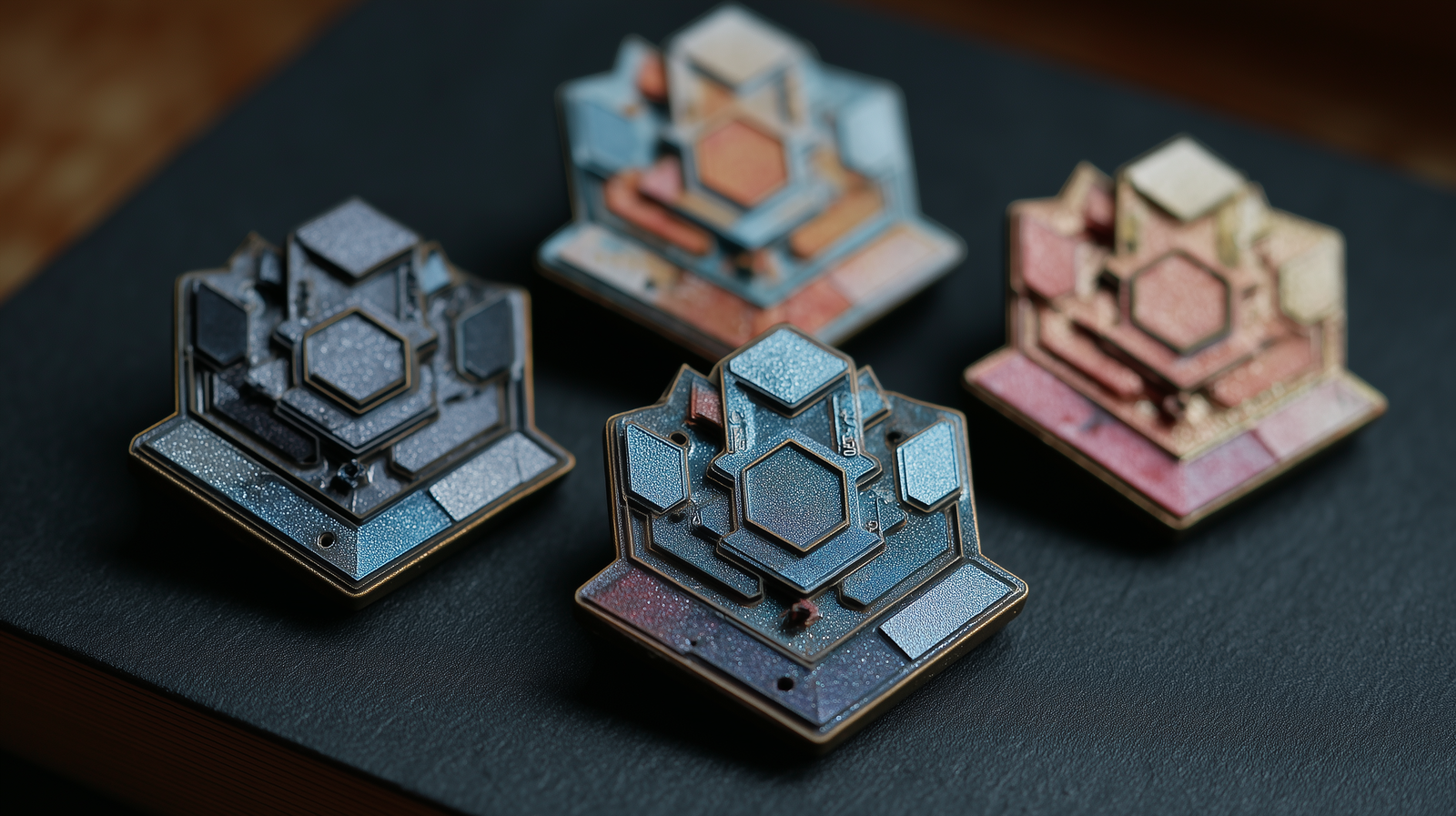 Dark geometric medals