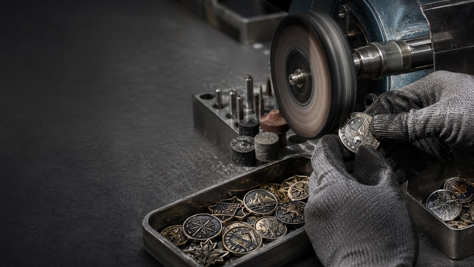 Polishing and grinding custom metal products
